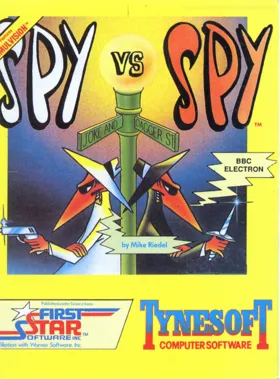 Spy vs Spy (1987)(Tynesoft)[SPYVSPY] box cover front